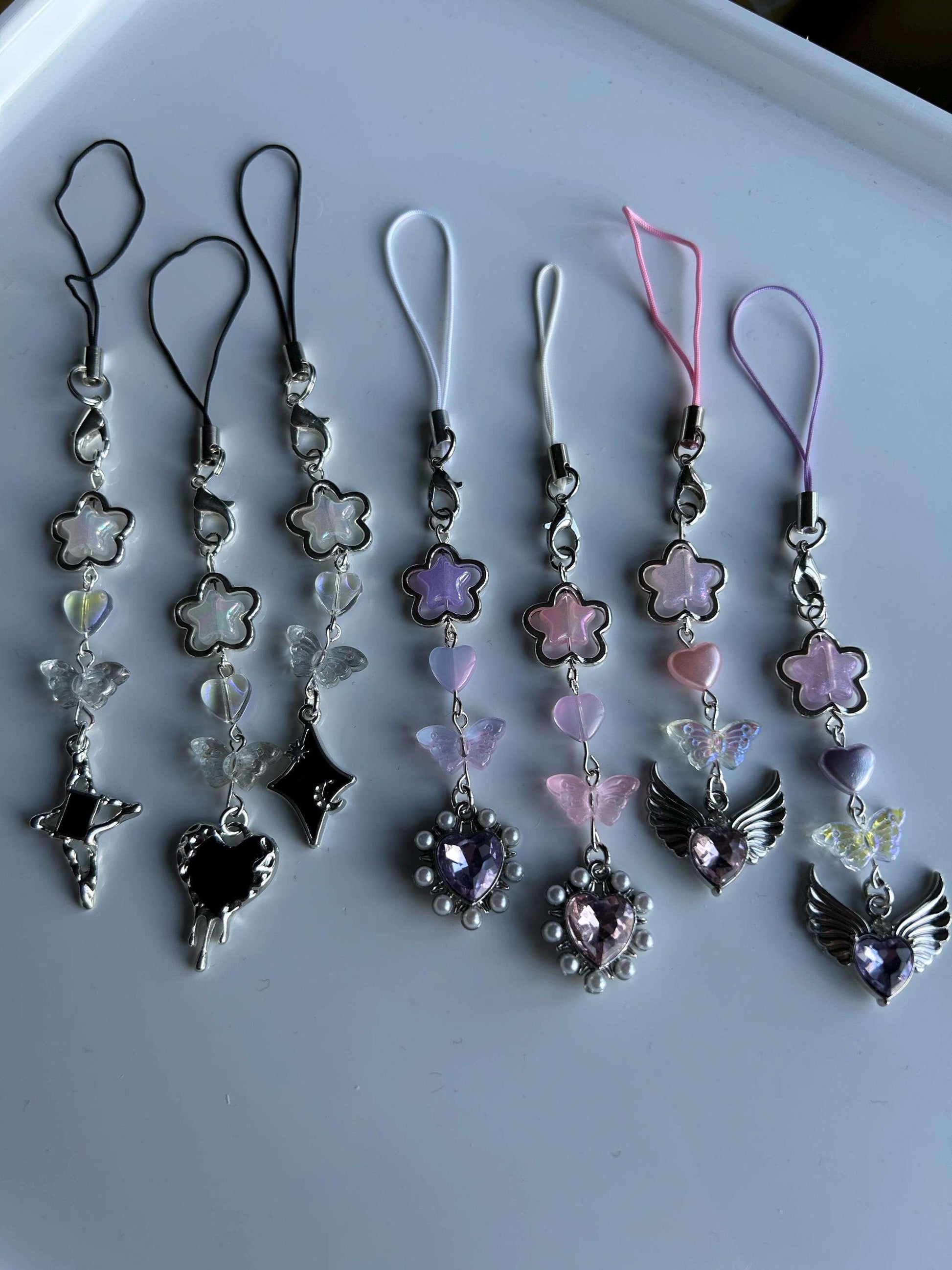 HANDMADE Cute Whimsical Phone Charms