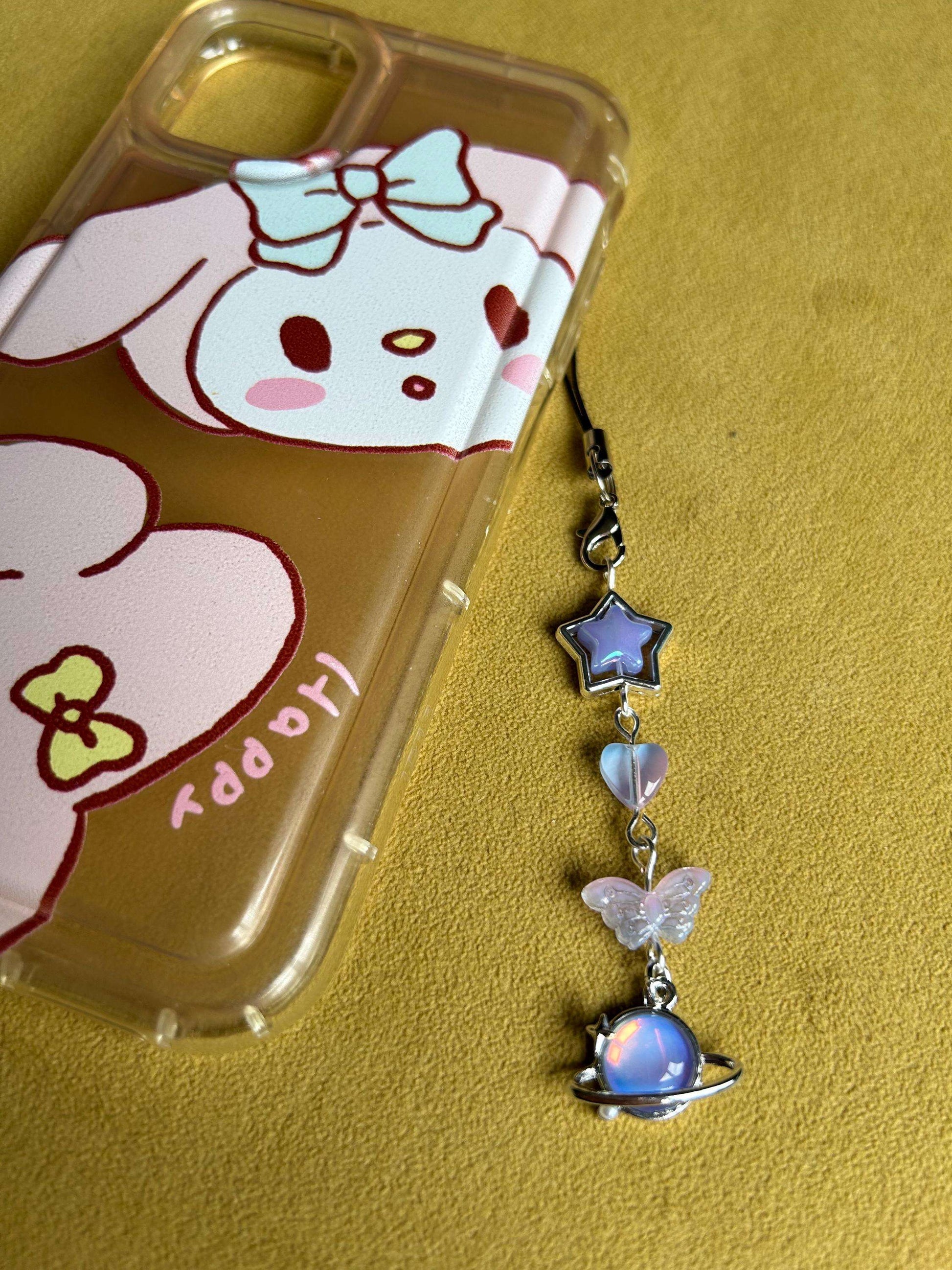 HANDMADE Cute Whimsical Galaxy Phone Charms