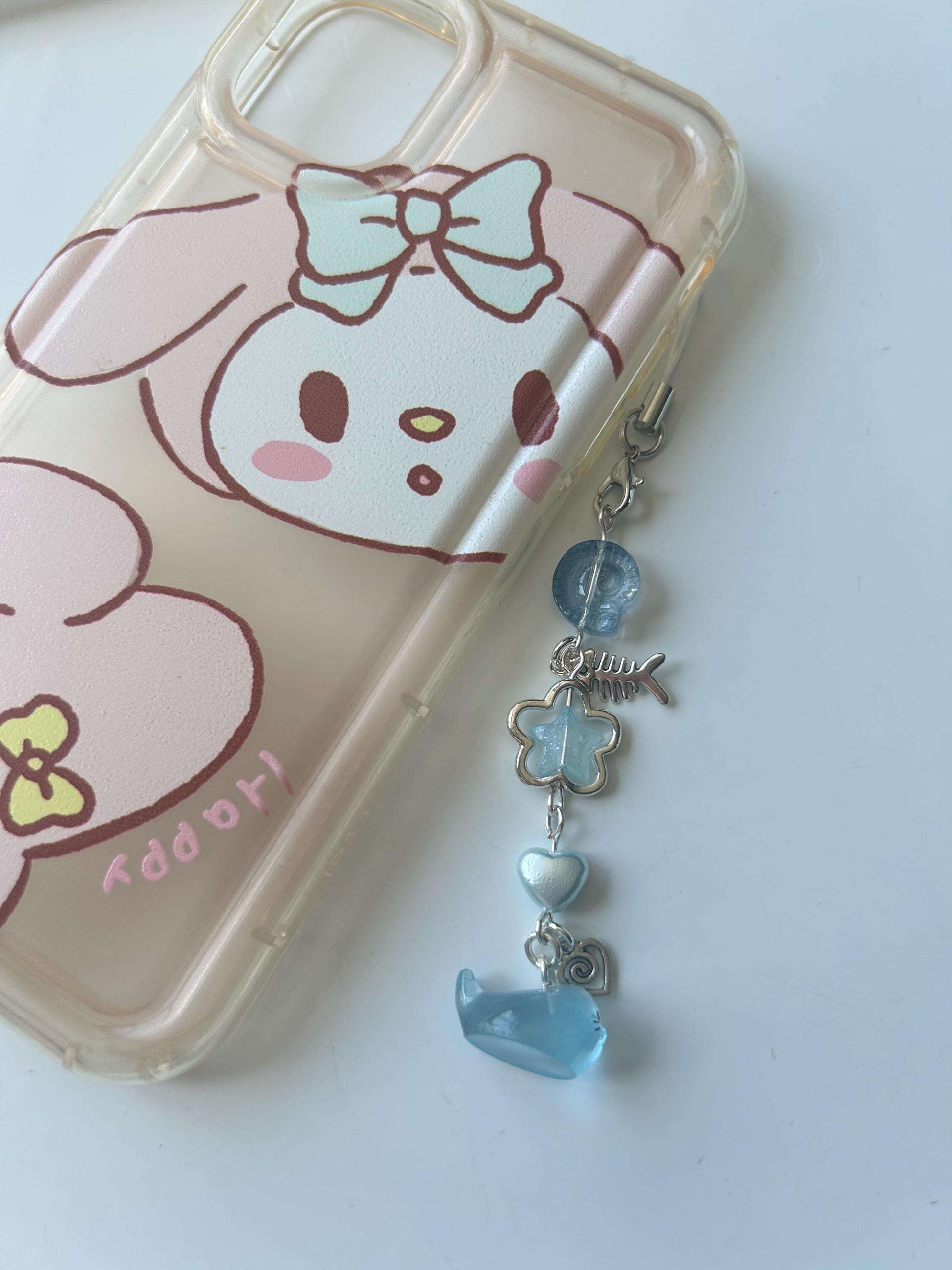 HANDMADE Cute Kawaii V2 Seal Glow in the Dark Phone Charms Fossil