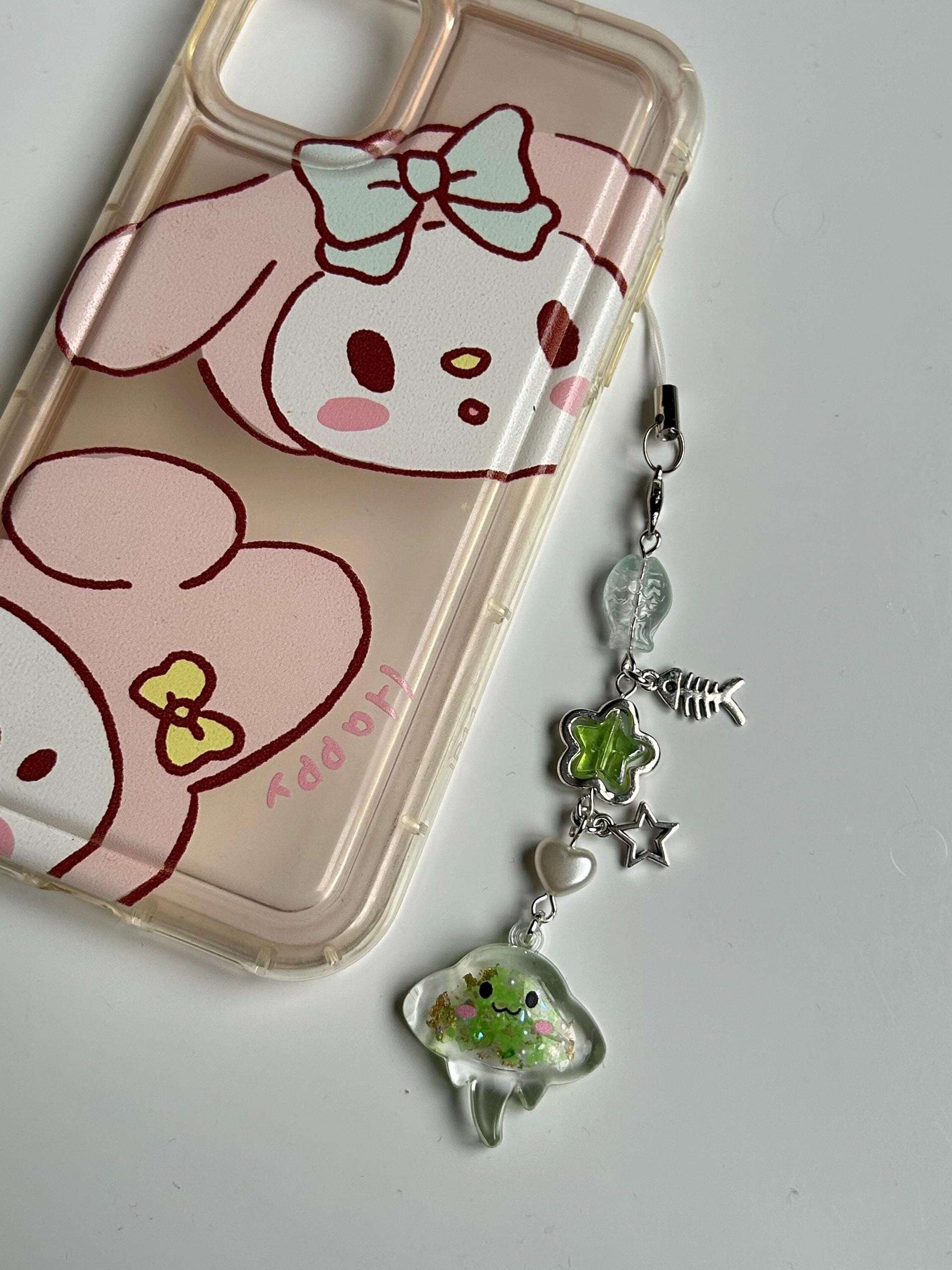 HANDMADE Cute New Kawaii Stingray Phone Charms Green