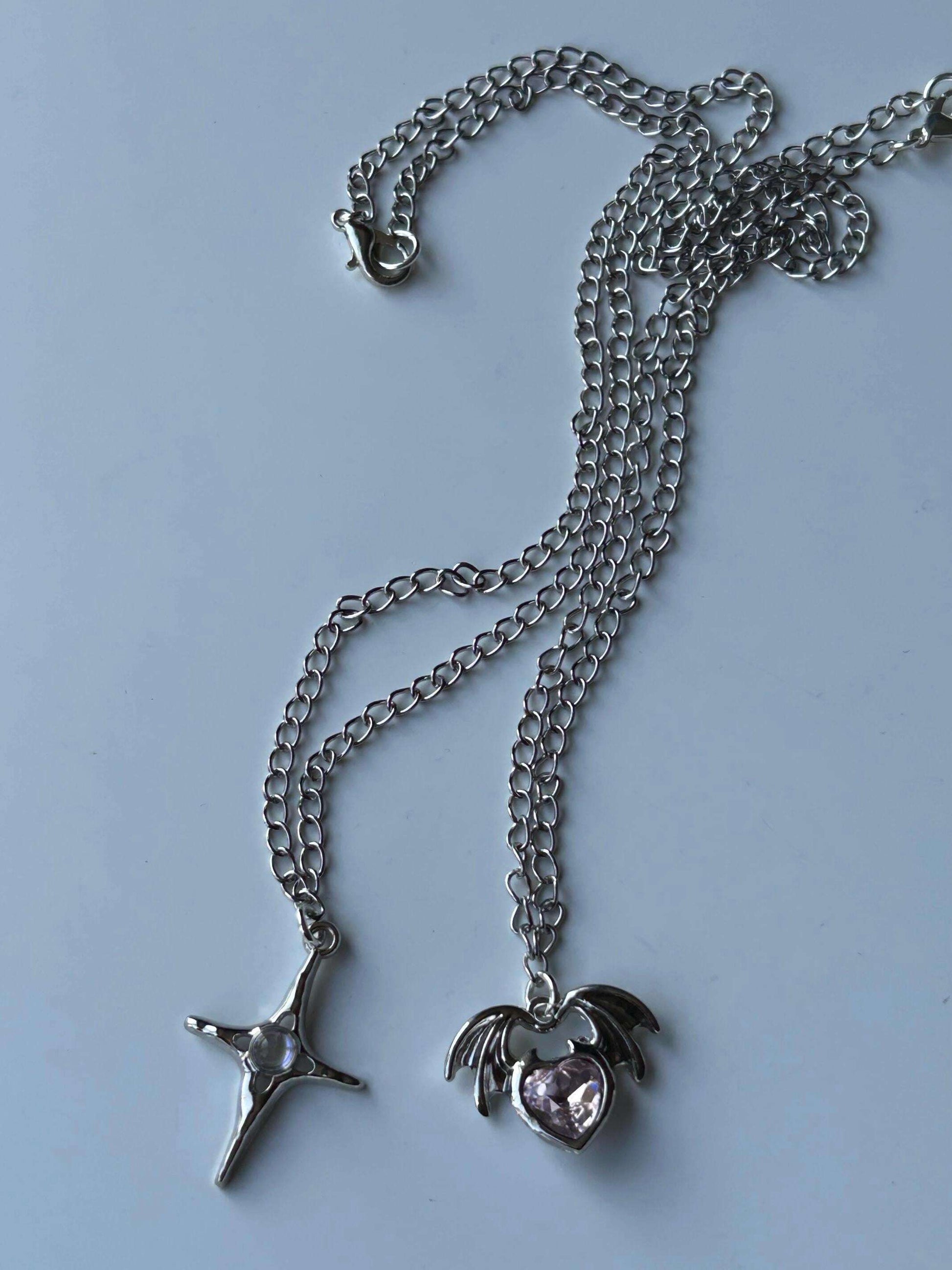 Absolutely Stunning Handmade Whimsical Necklaces 16” Star