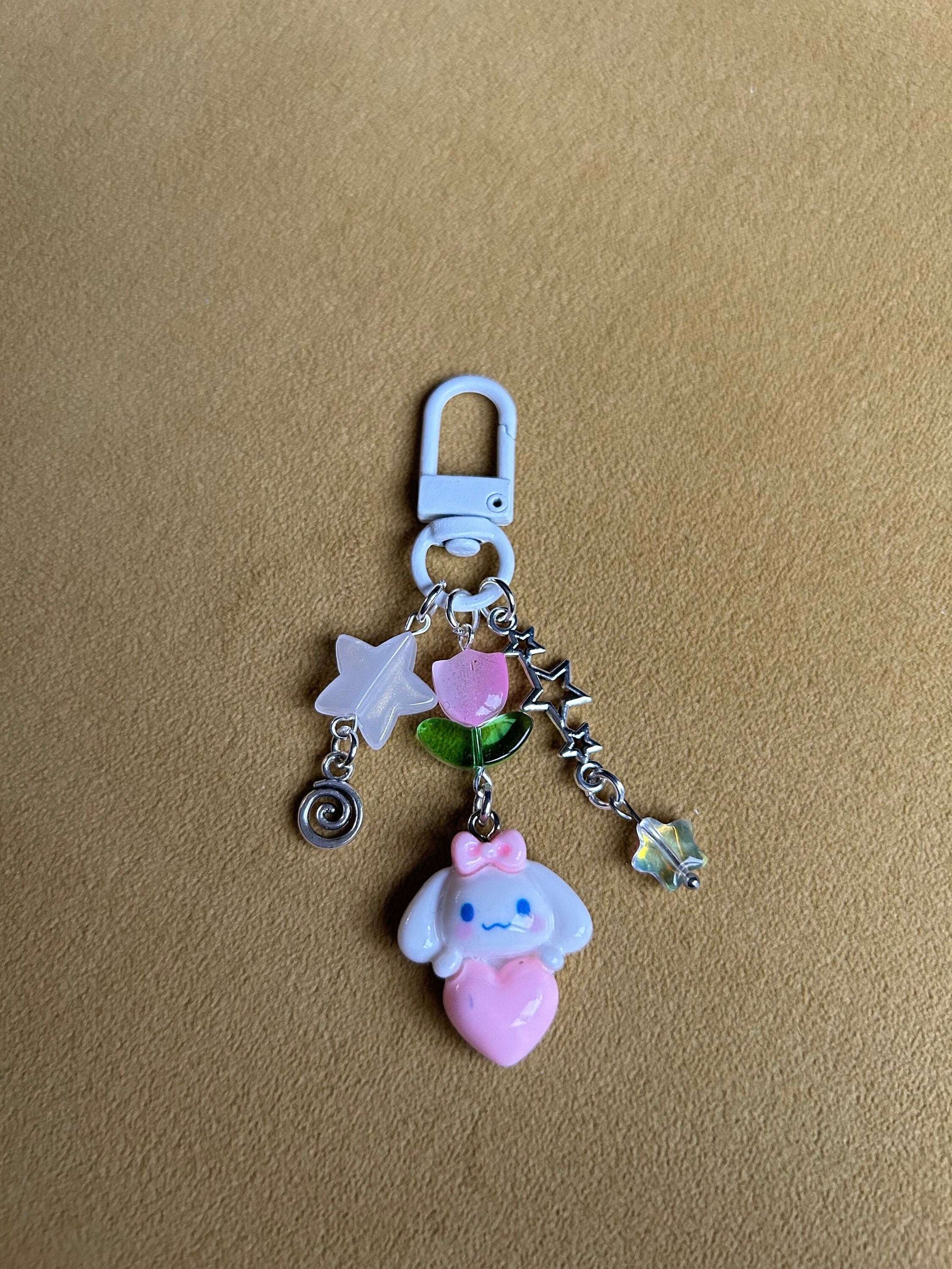 Super Cute Handmade Kawaii Sanrio Inspired Tulip Keychains