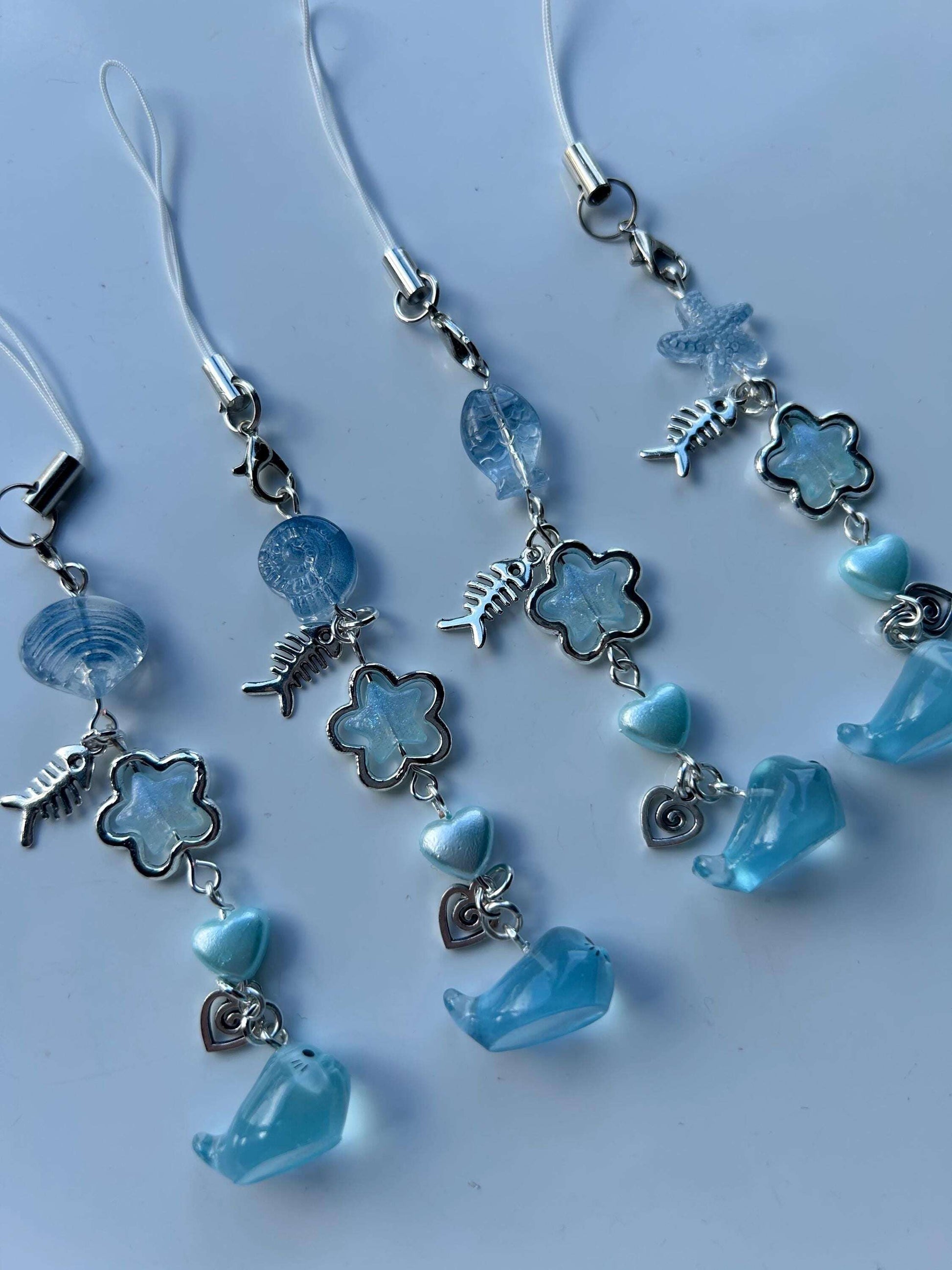 HANDMADE Cute Kawaii V2 Seal Glow in the Dark Phone Charms
