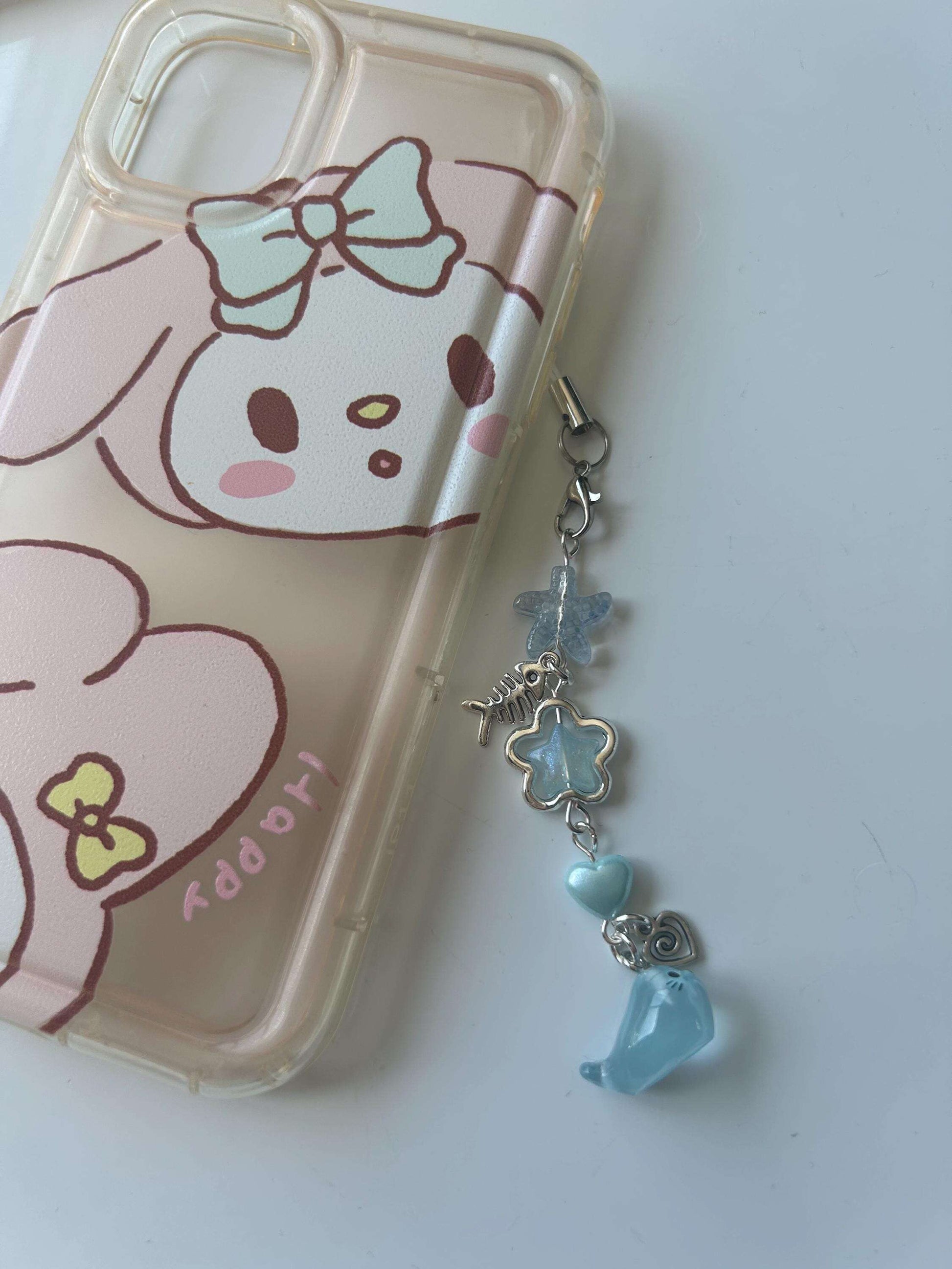 HANDMADE Cute Kawaii V2 Seal Glow in the Dark Phone Charms Starfish