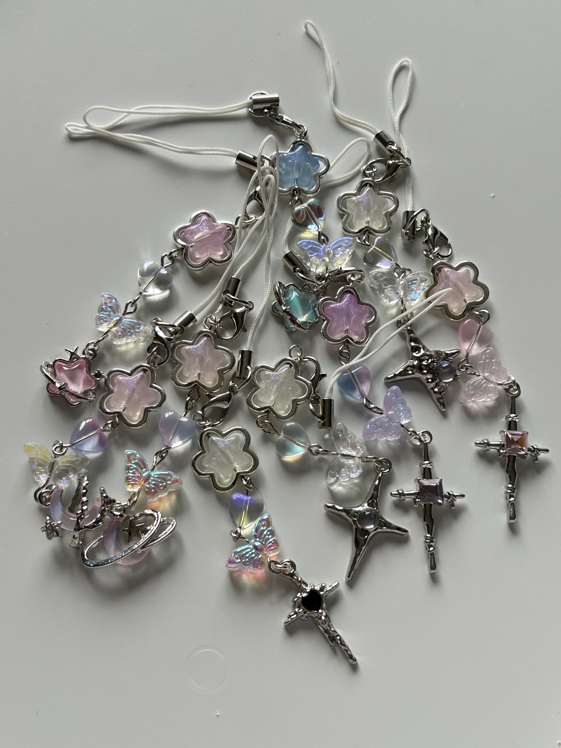 HANDMADE Cute Whimsical Star Phone Charms