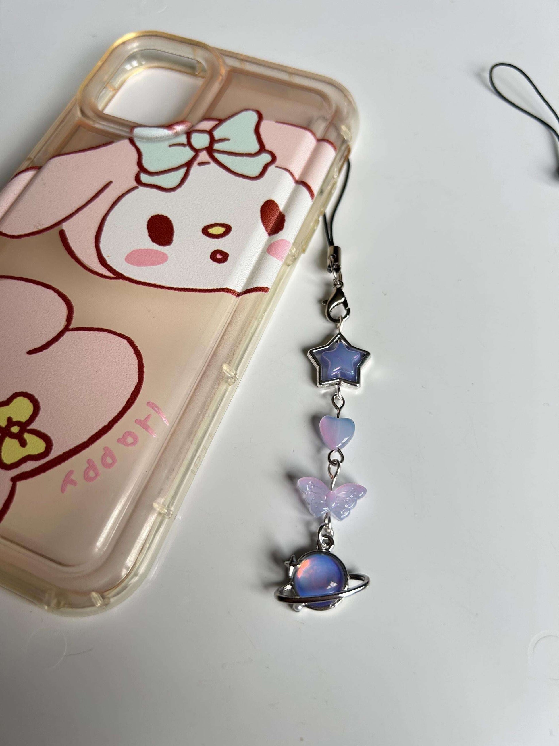 HANDMADE Cute Whimsical Galaxy Phone Charms