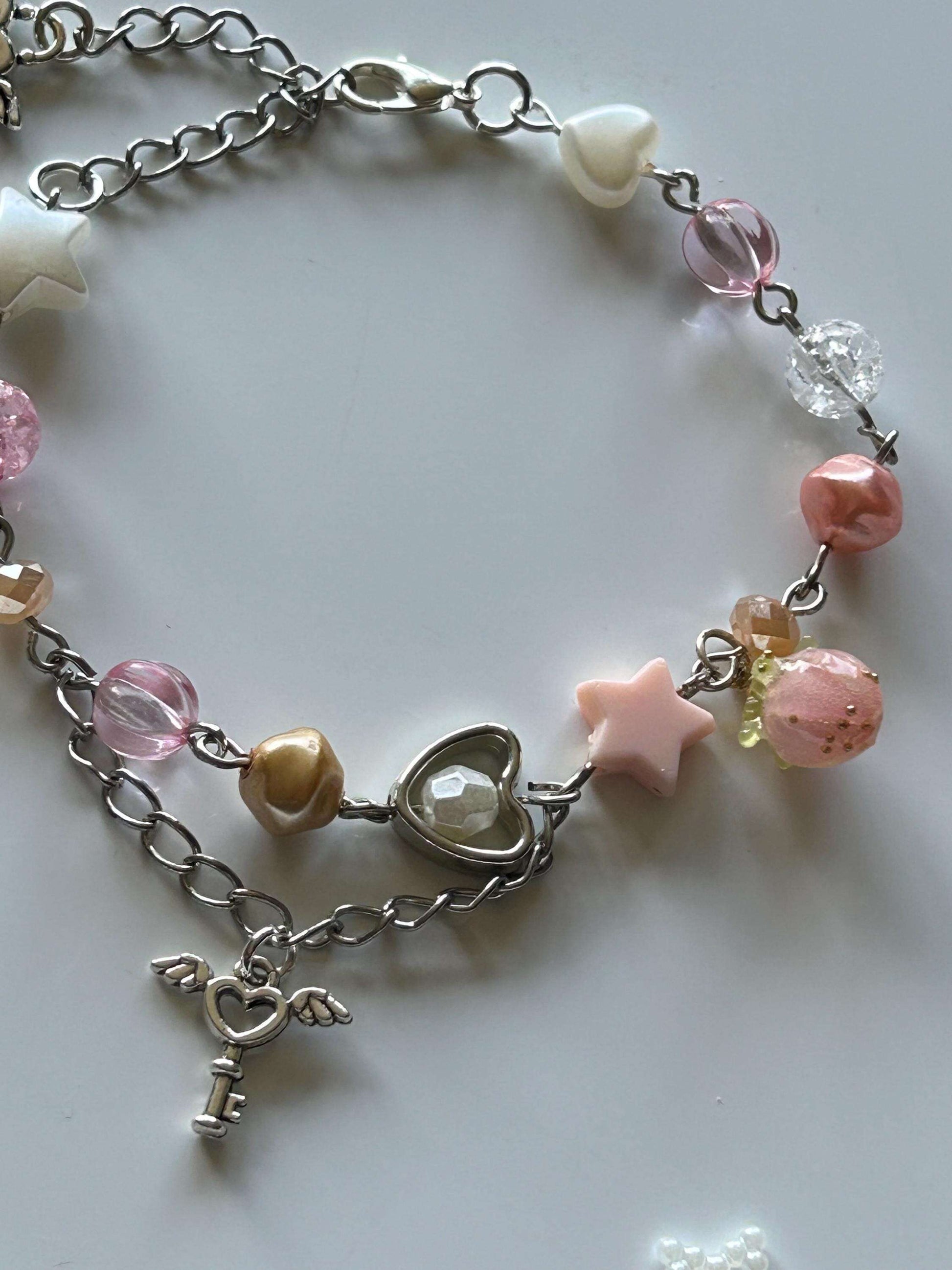 Pretty Handmade Coquette Beaded Bracelets