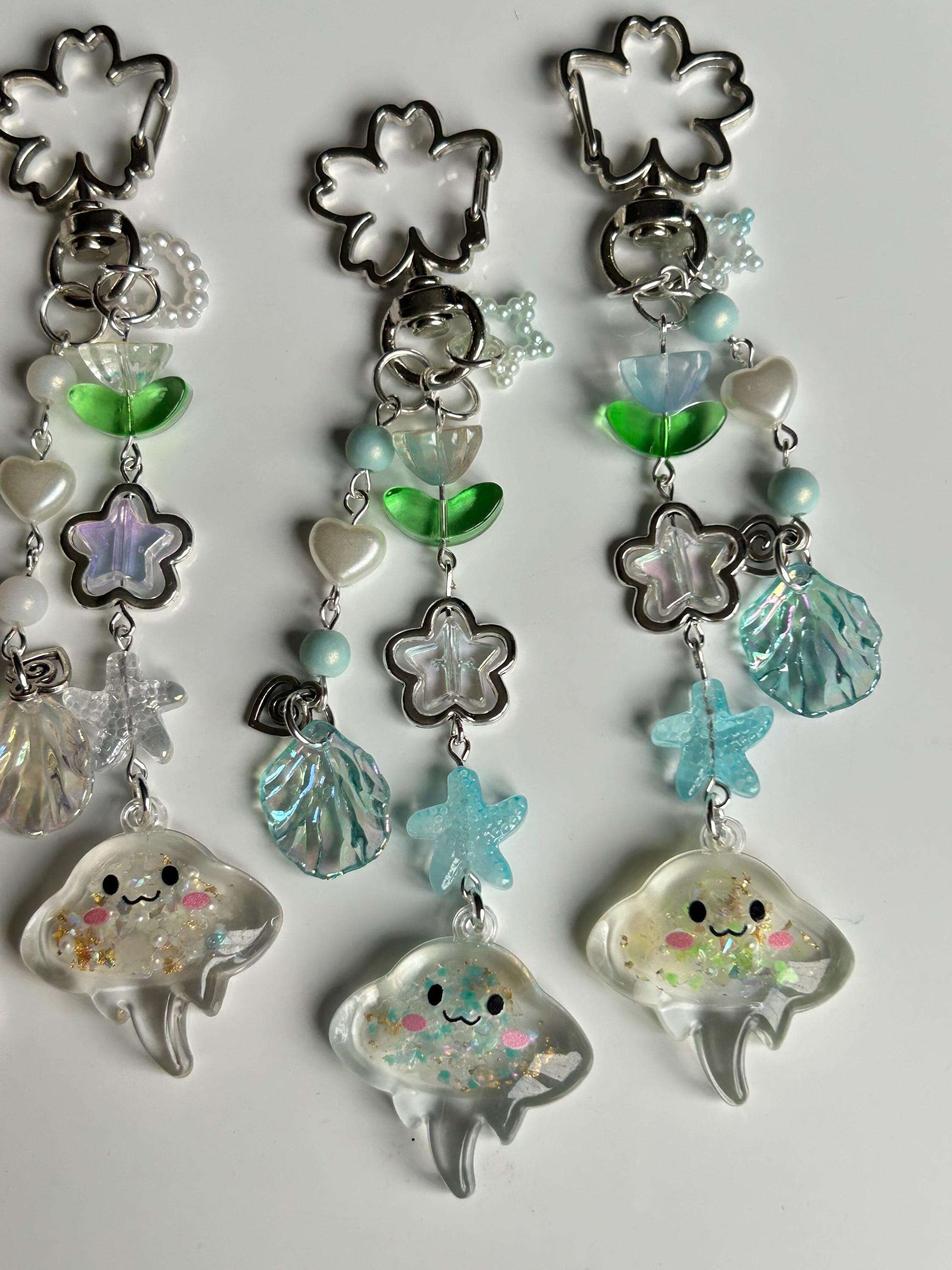 HANDMADE Cute Kawaii Stingray Keychains