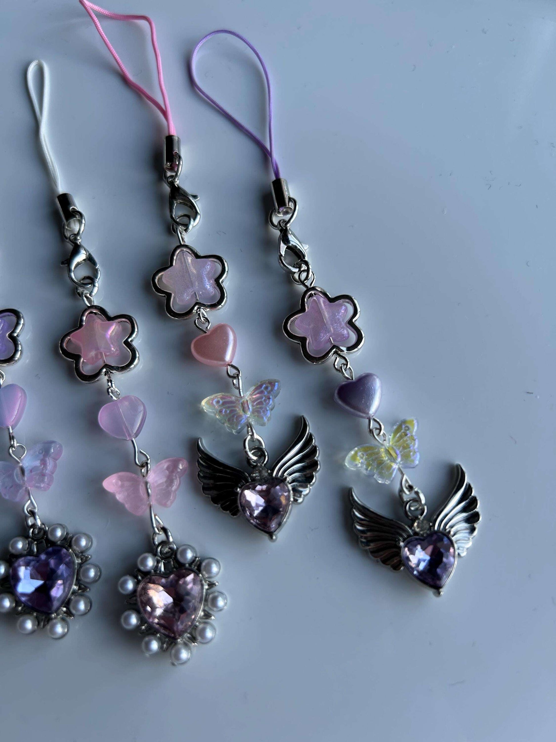 HANDMADE Cute Whimsical Phone Charms