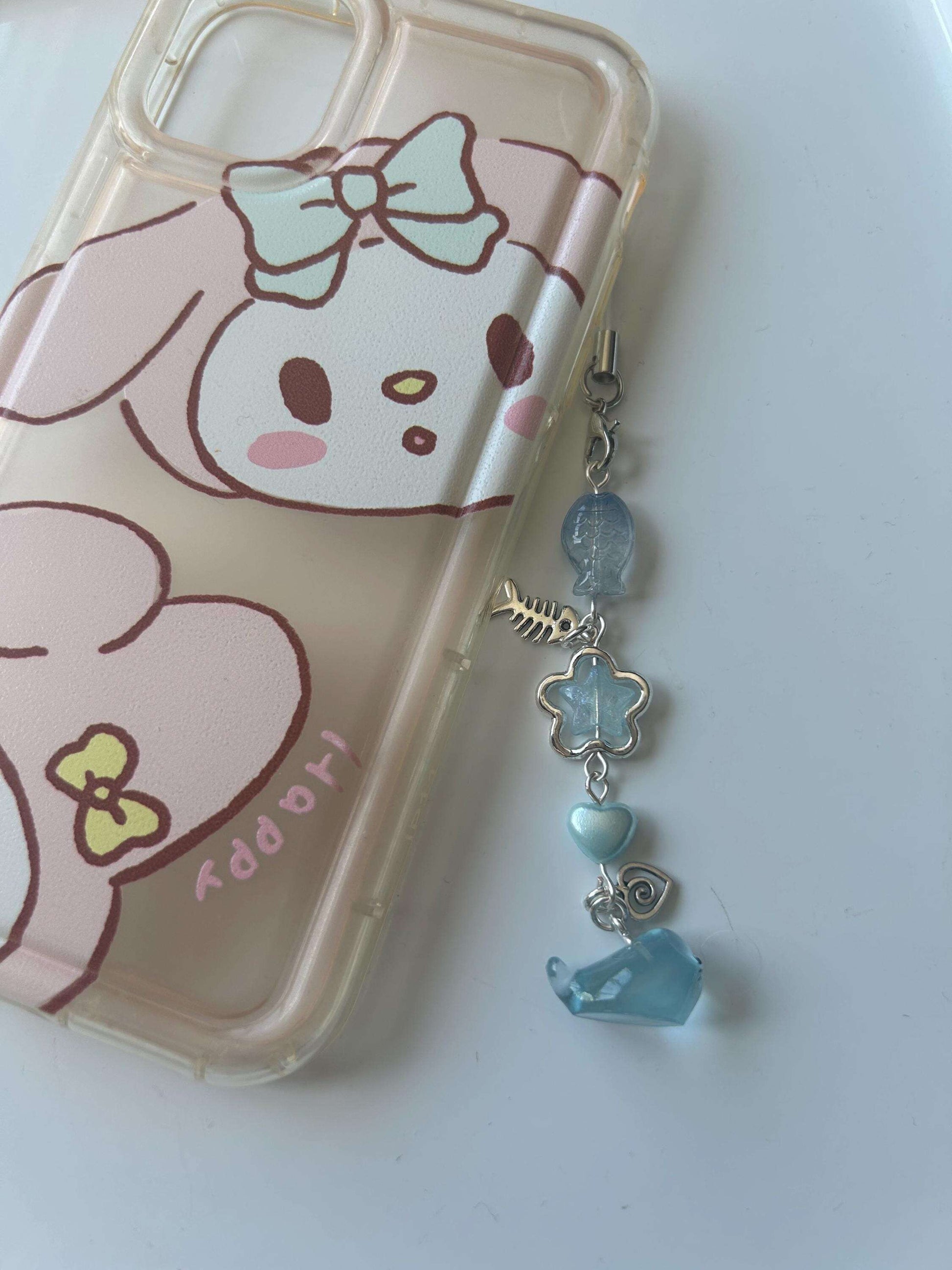 HANDMADE Cute Kawaii V2 Seal Glow in the Dark Phone Charms Fish