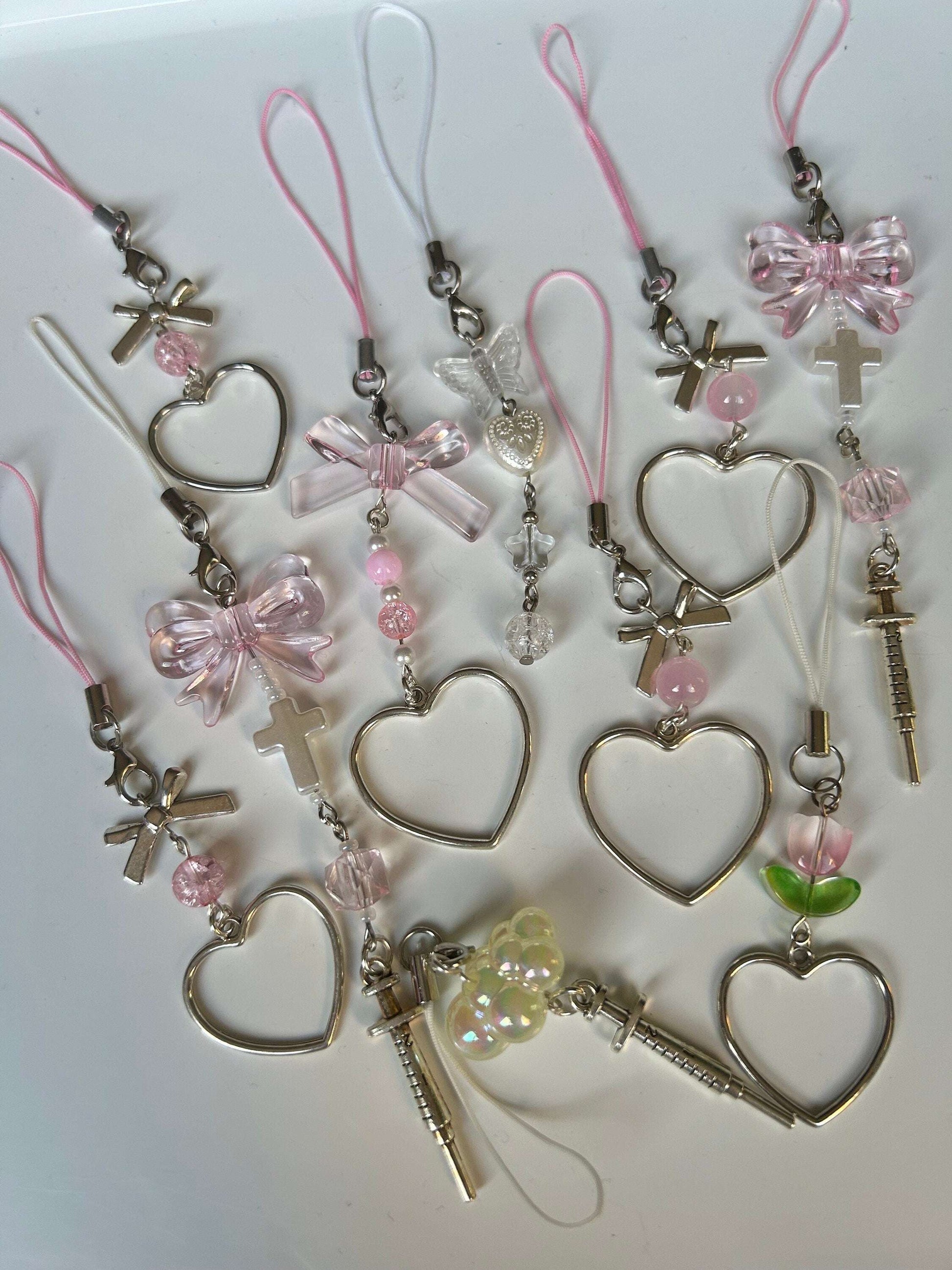 HANDMADE Cute Coquette Phone Charms