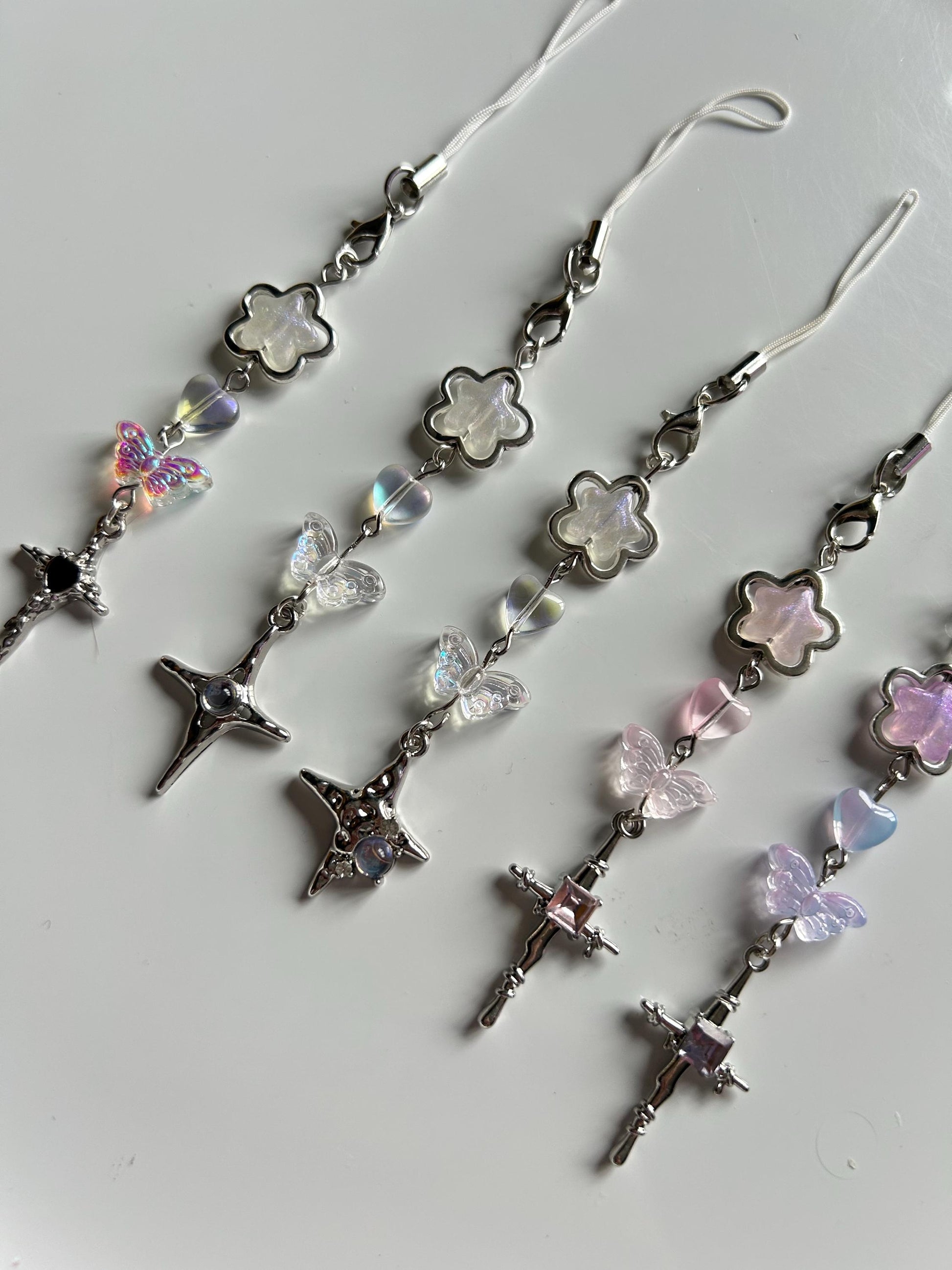 HANDMADE Cute Whimsical Star Phone Charms