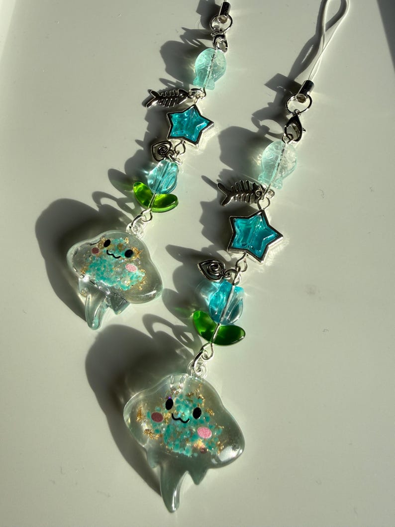 Handmade Kawaii Stingray Phone Charm