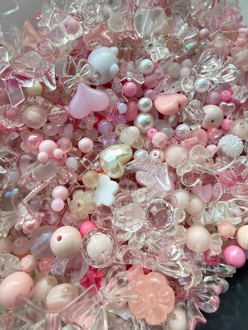 Coquette Pink Bead Soup