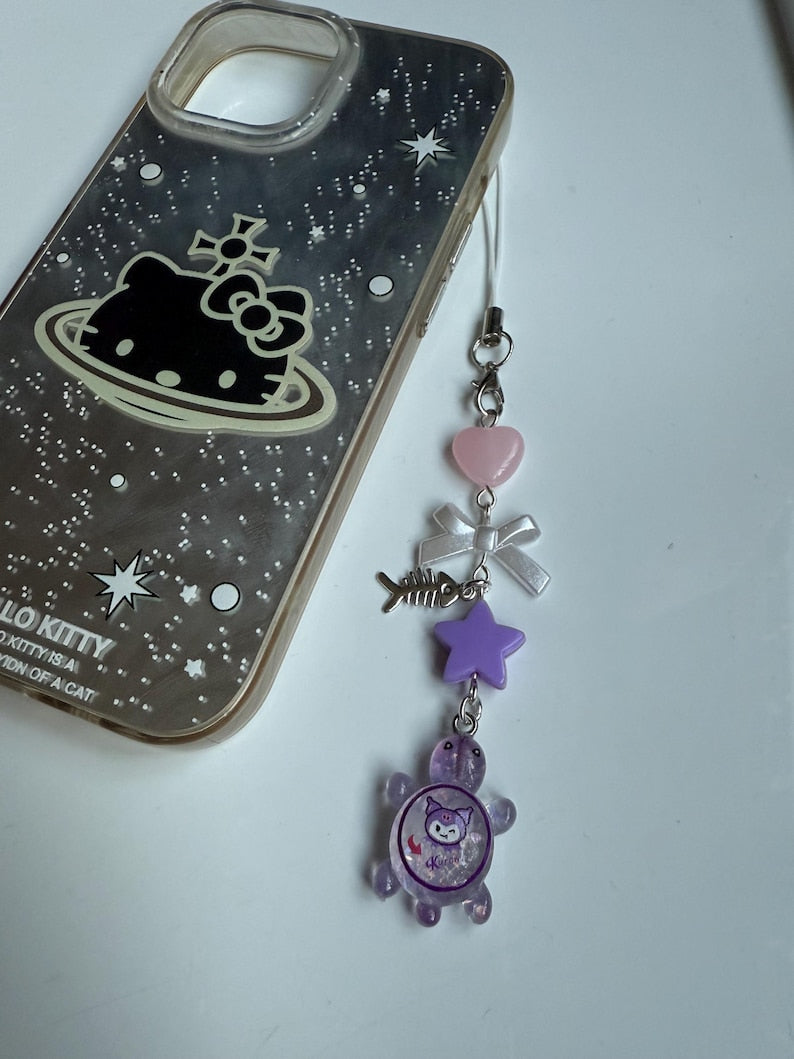 Handmade Sanrio Turtle themed Phone Charm