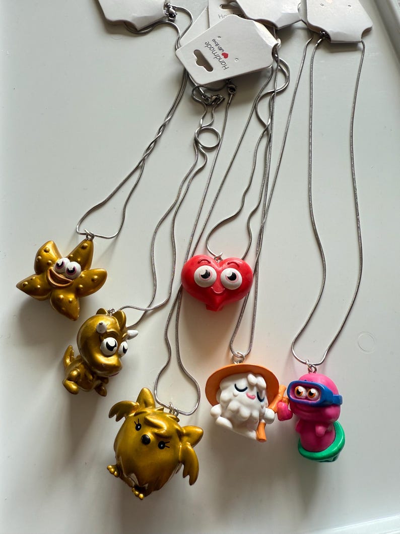 Y2K Moshi Beaded Necklaces