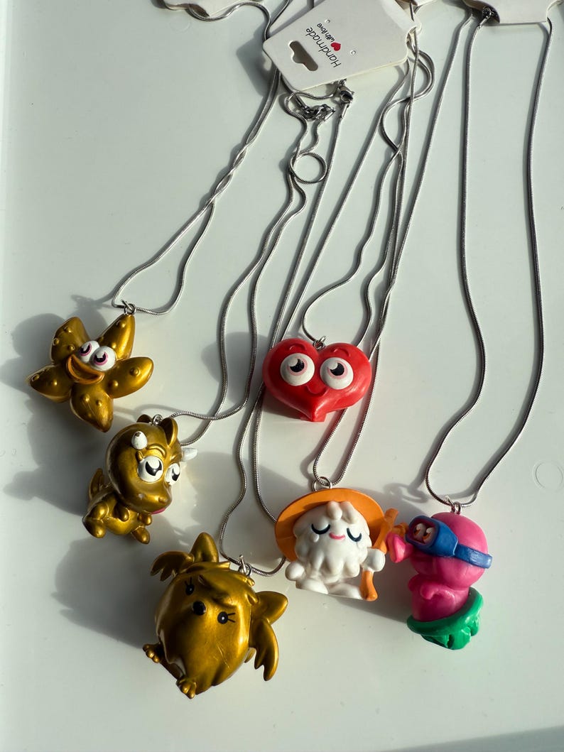 Y2K Moshi Beaded Necklaces