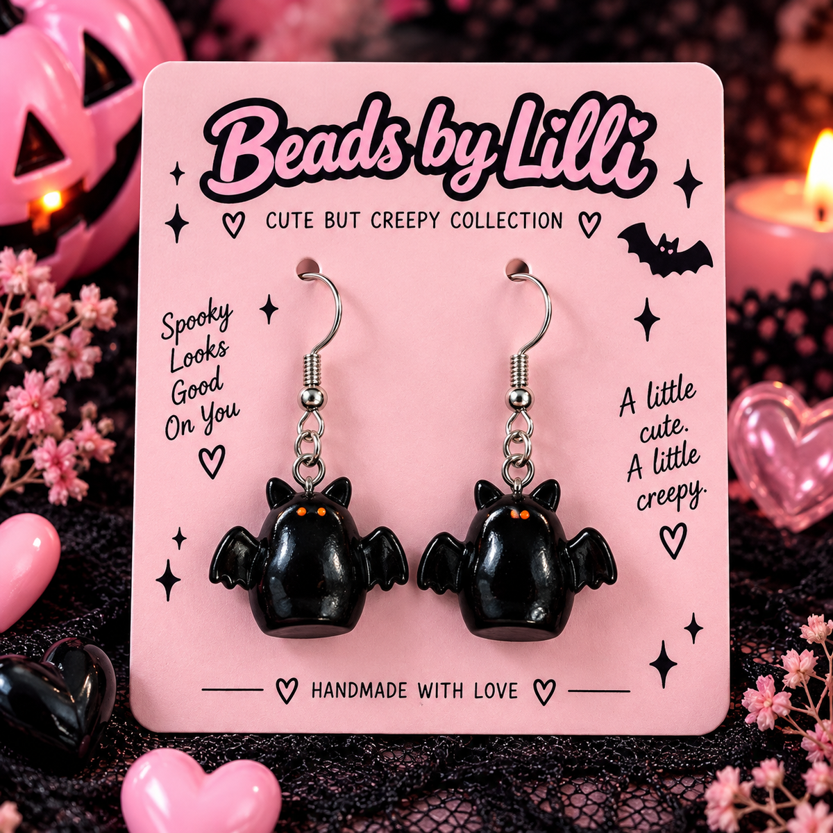 Cute But Creepy Halloween Earrings – Handmade Spooky Earrings | Choose Your Style