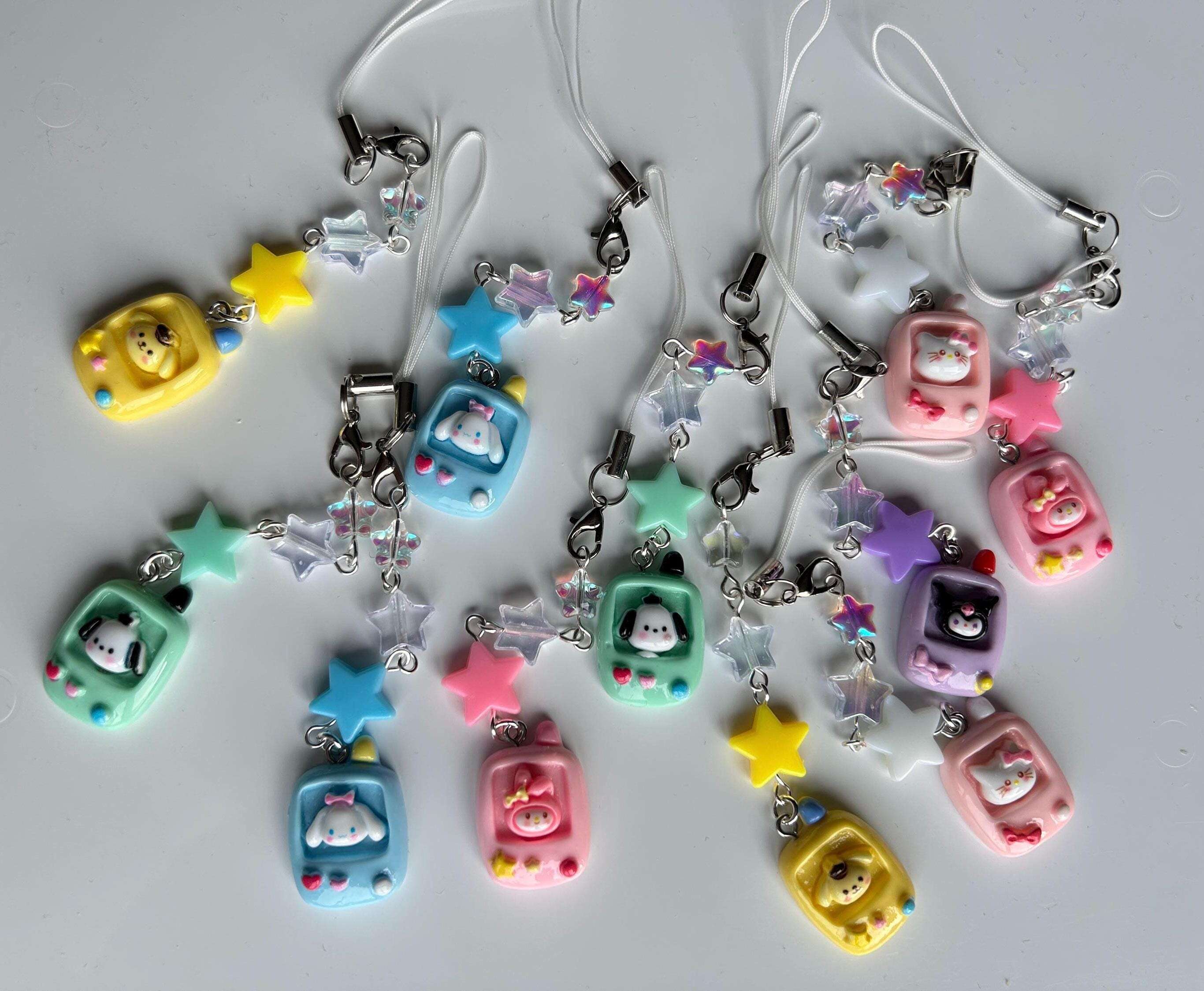 HANDMADE Cute Sanrio Themed Games Console Phone Charms