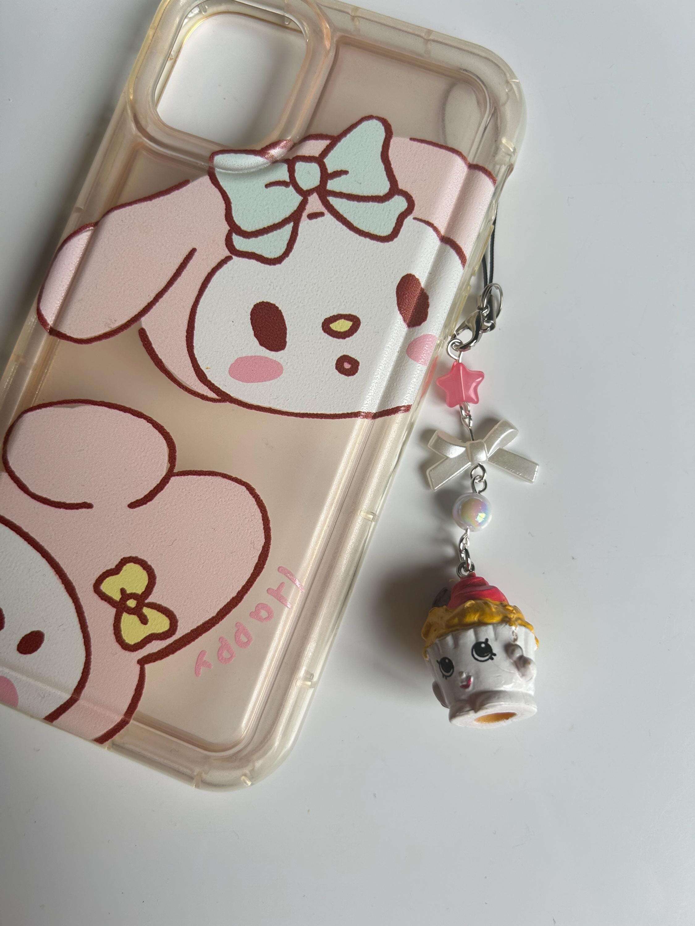 HANDMADE Kawaii Cute Food Theme Phone Charms Ice Cream Queen
