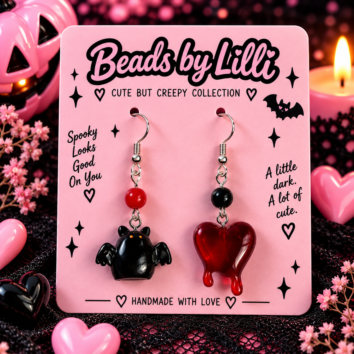 Cute But Creepy Halloween Earrings – Handmade Spooky Earrings | Choose Your Style