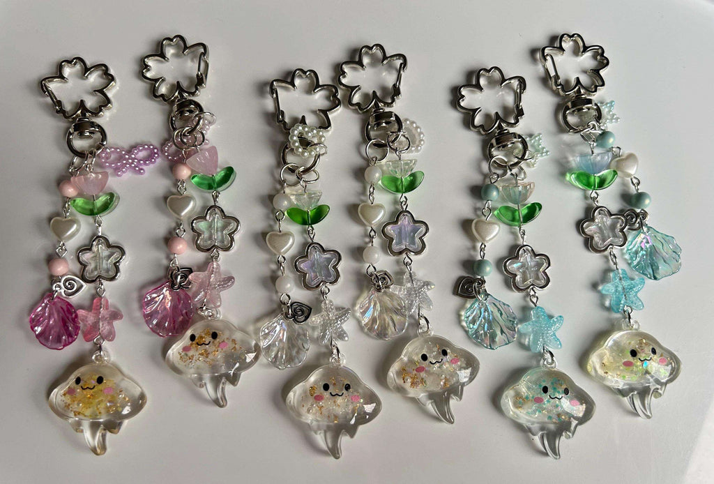 HANDMADE Cute Kawaii Stingray Keychains