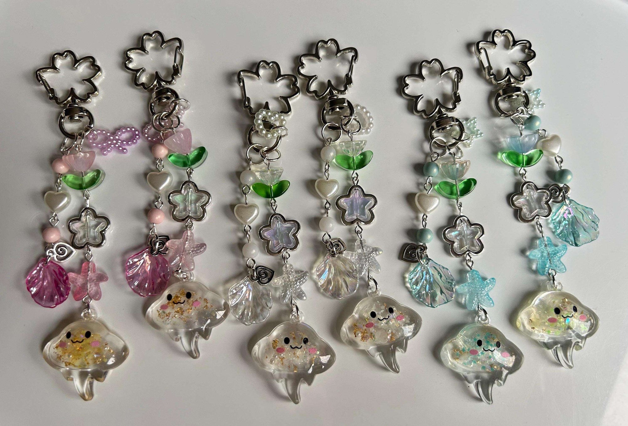 HANDMADE Cute Kawaii Stingray Keychains