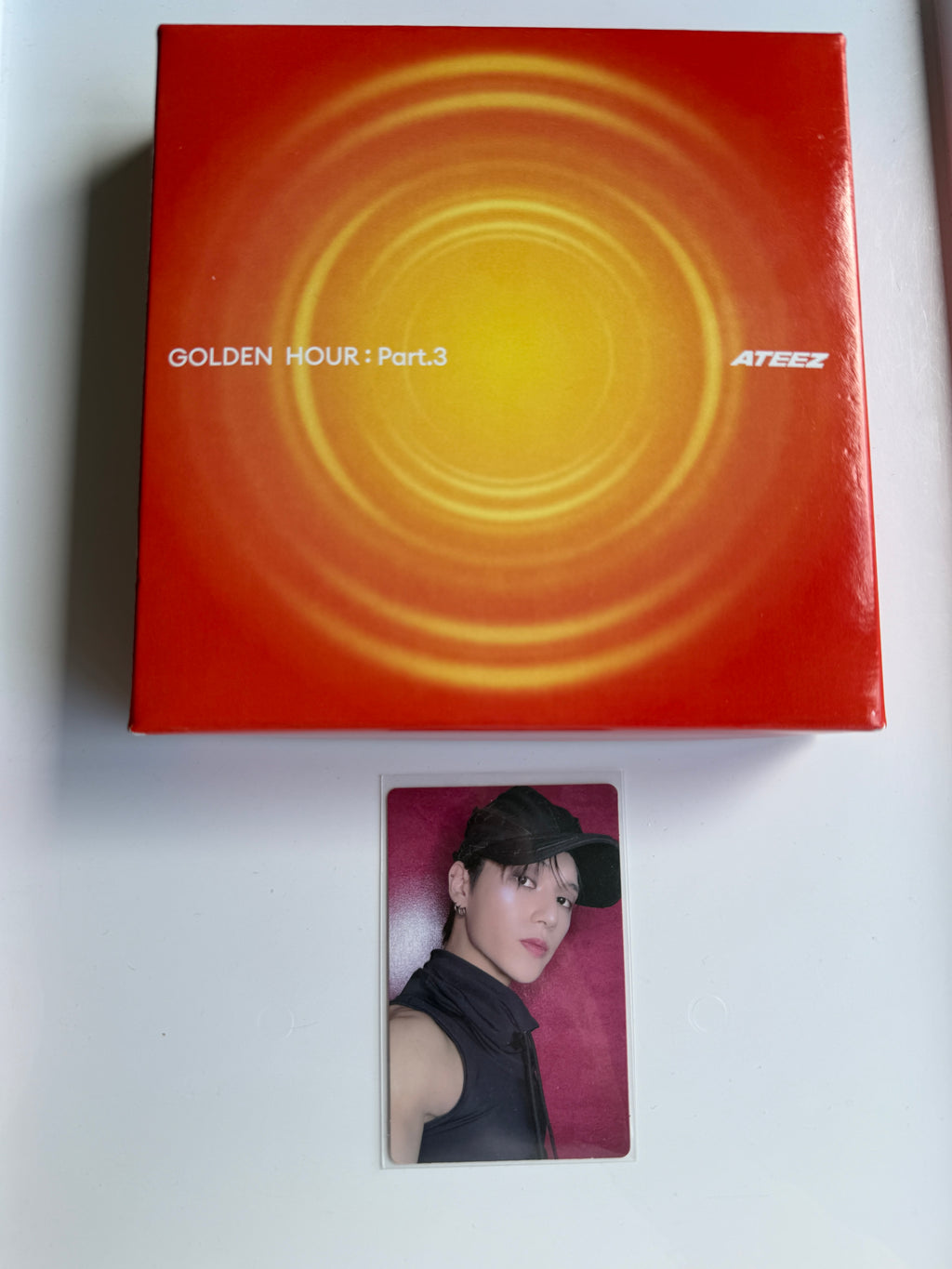 ATEEZ GOLDEN HOUR Part.3 HEAT Europe Pop-Up Exclusive Album + 2 Photocards