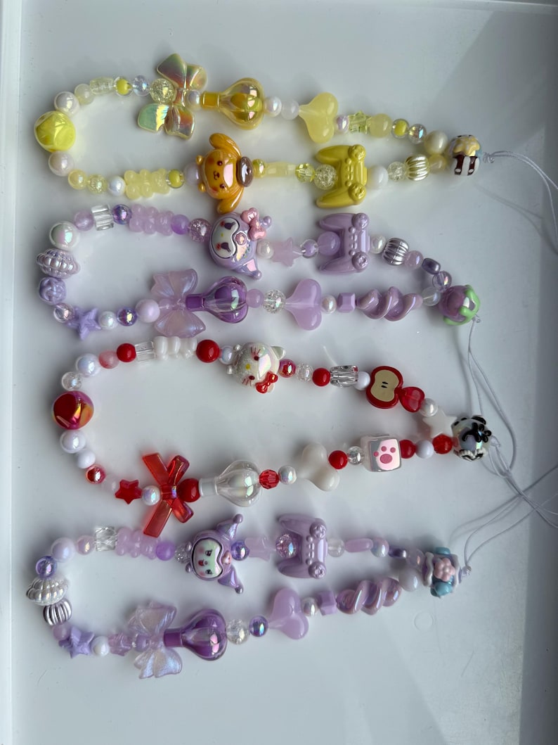 HANDMADE Cute Sanrio Inspired Hot Air Balloon Phone Charms