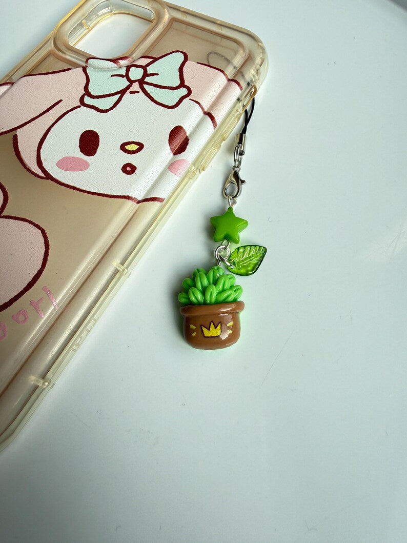 Handmade Kawaii Plant baby Phone Charms