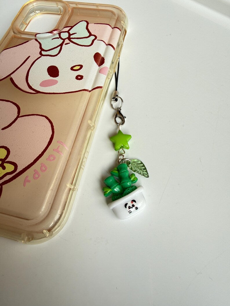 Handmade Kawaii Plant baby Phone Charms