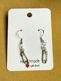 Handmade Sterling Silver Charm Earrings - Beadsbylillixx