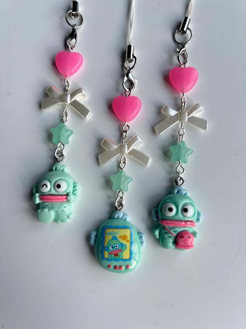 HANDMADE Hangyodon Phone Charm Sanriocore