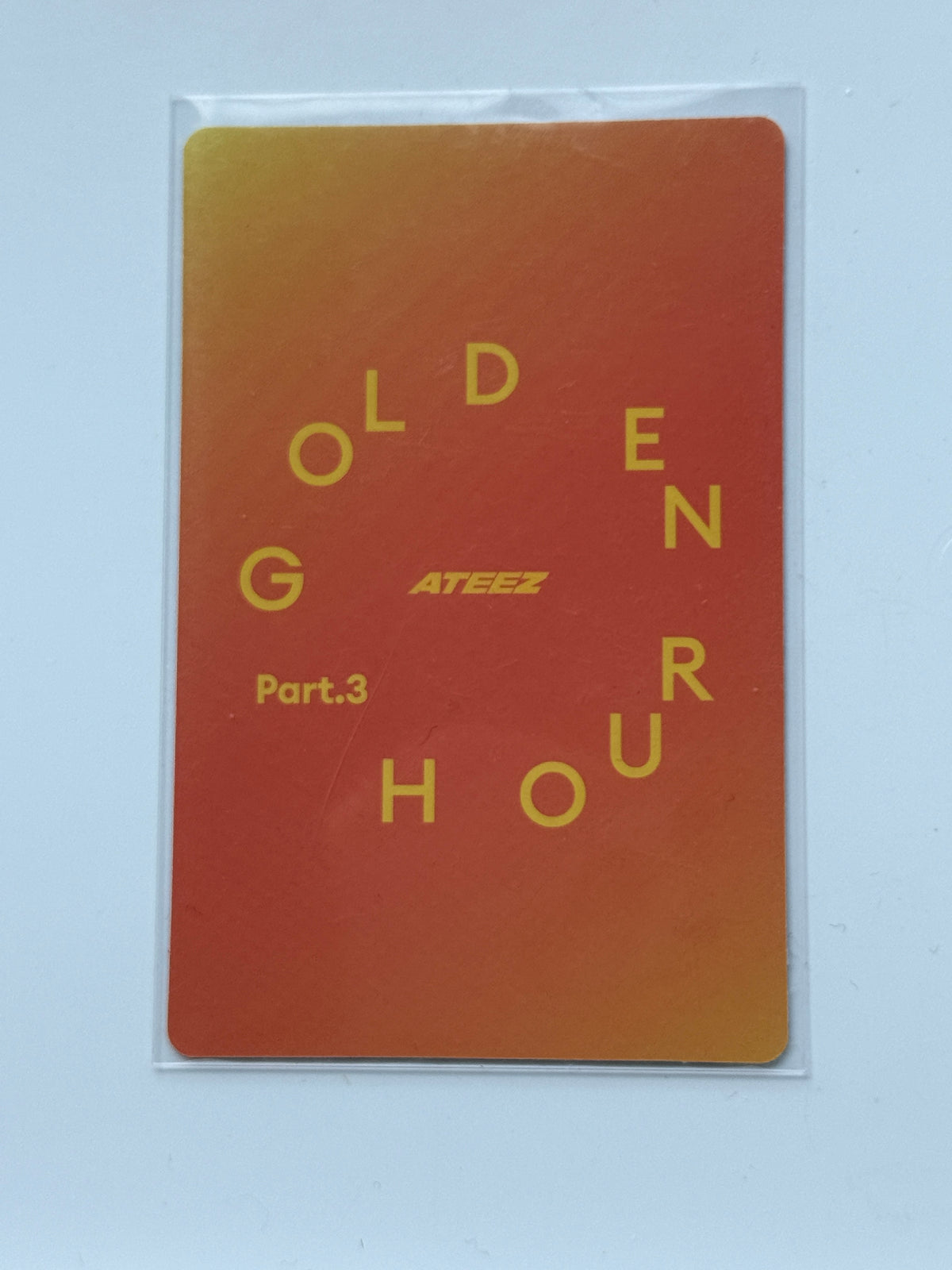ATEEZ GOLDEN HOUR Part.3 HEAT Europe Pop-Up Exclusive Album + 2 Photocards