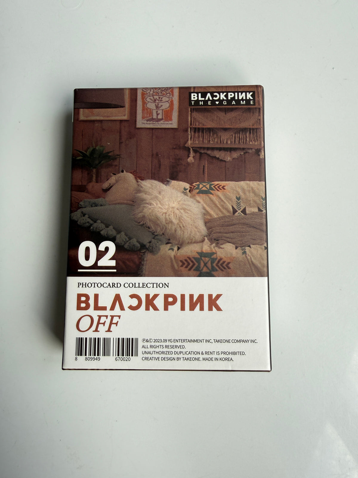 BLACKPINK THE GAME – Photocard Collection No.02 “BLACKPINK OFF” (Complete Set)