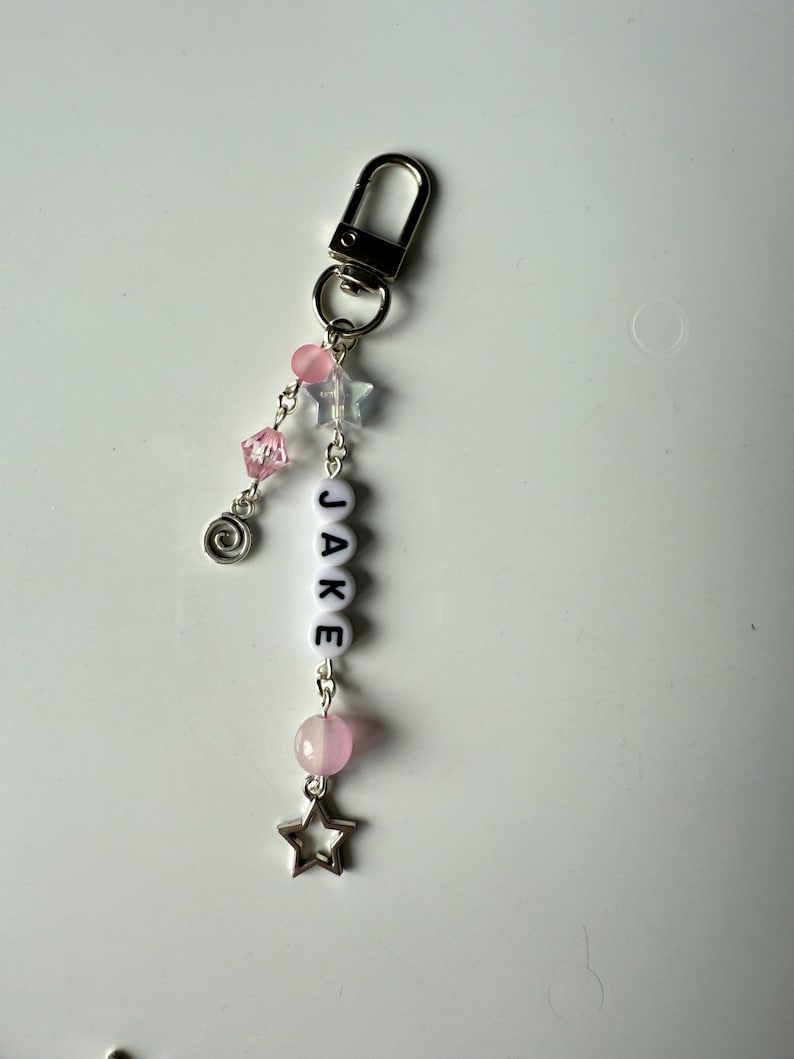 Handmade Kpop Boy Group Enhypen Keychain: kawaii Beaded Jewelry, Enhypen