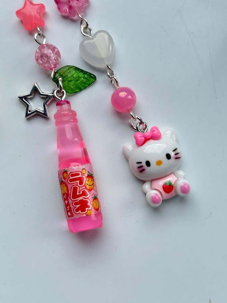 Handmade Kawaii Beaded Keychain