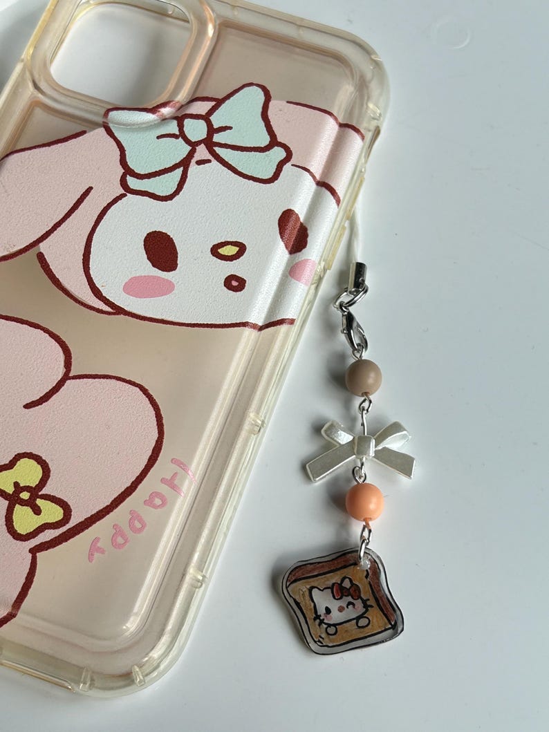 Handmade shrinky dink Phone Charm