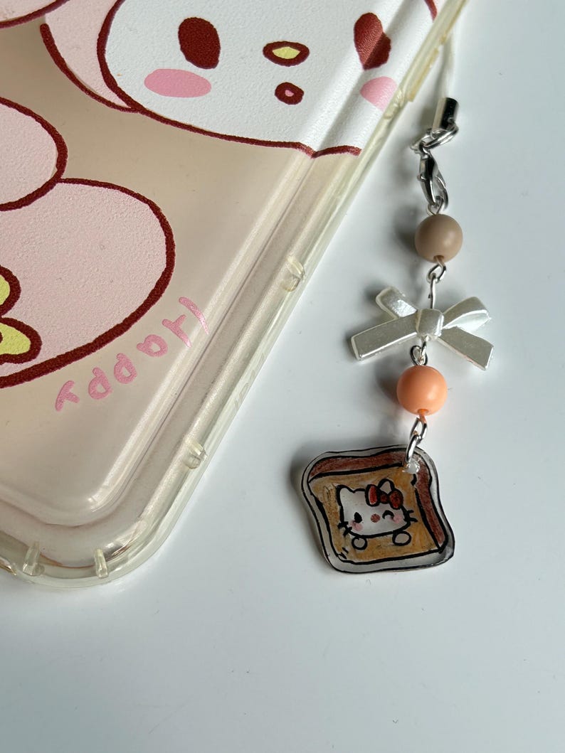 Handmade shrinky dink Phone Charm