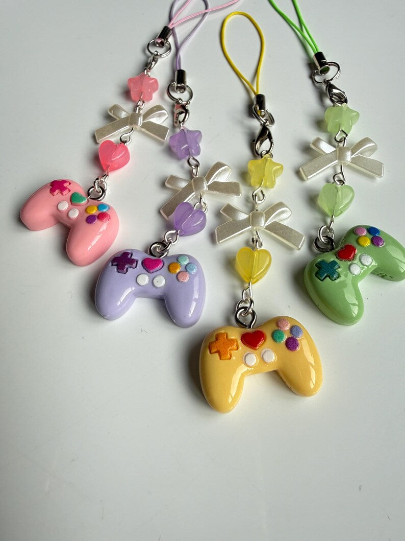 Handmade Kawaii Game Controller Phone Charm