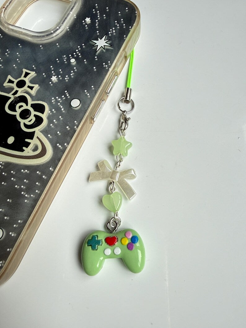 Handmade Kawaii Game Controller Phone Charm