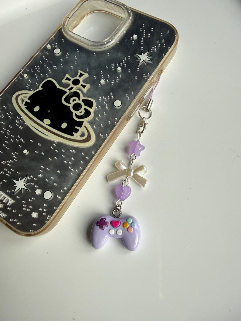 Handmade Kawaii Game Controller Phone Charm