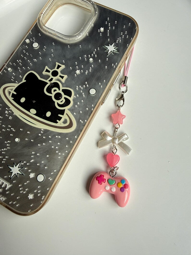 Handmade Kawaii Game Controller Phone Charm