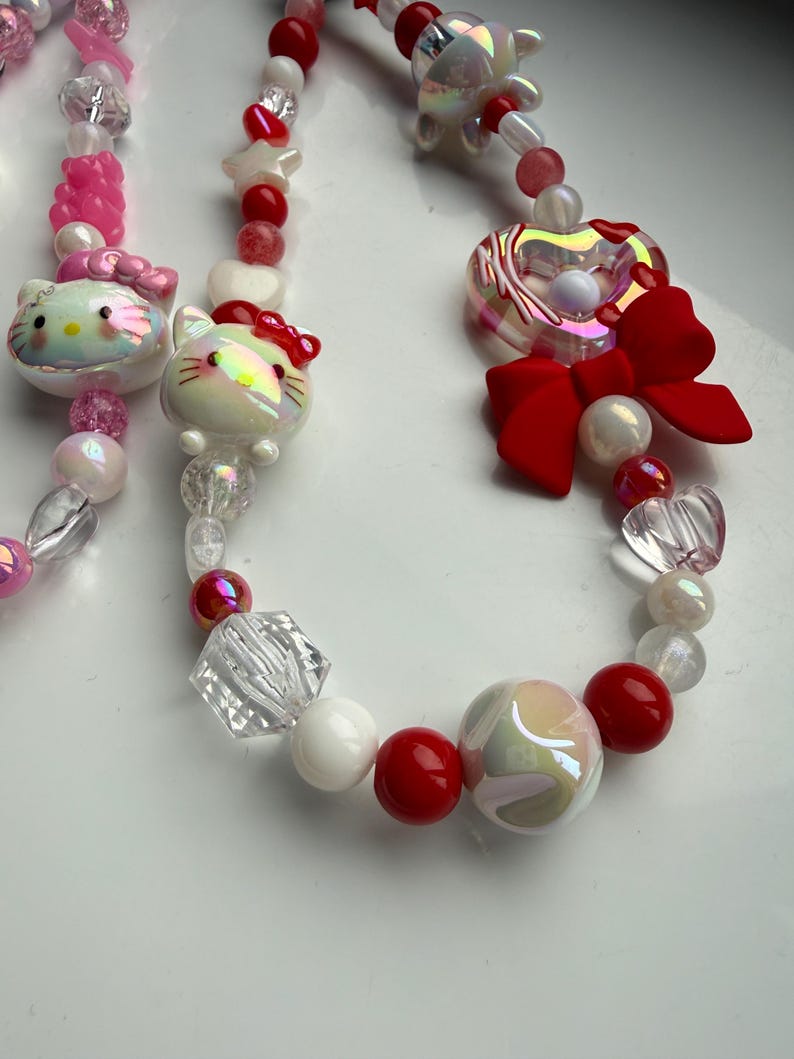 HANDMADE Cute Sanrio Inspired Hello kitty Phone Charms