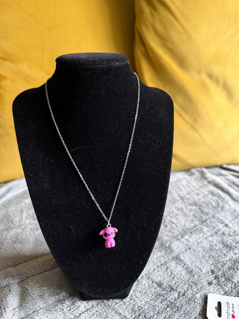 Handmade Kawaii Retro Toy Necklace