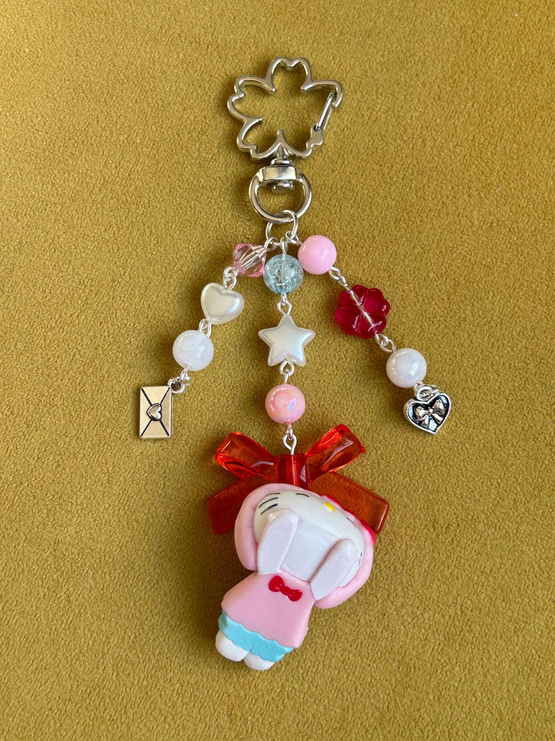 Super Cute Handmade Sanrio Sleepover Themed Keychains