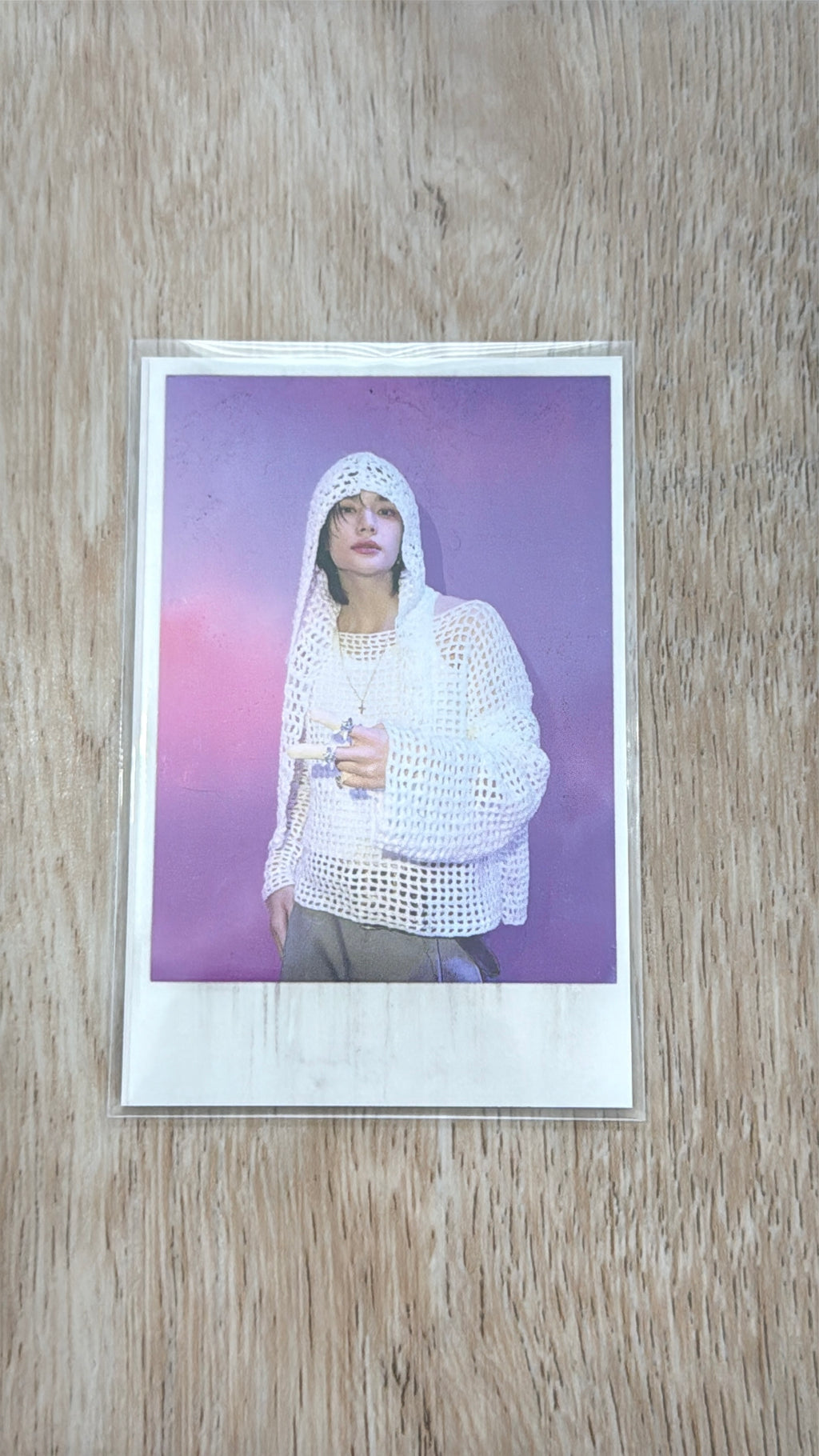 Stray Kids Hyunjin Official 樂-STAR ROCK-STAR Polaroid Photocard | SKZ