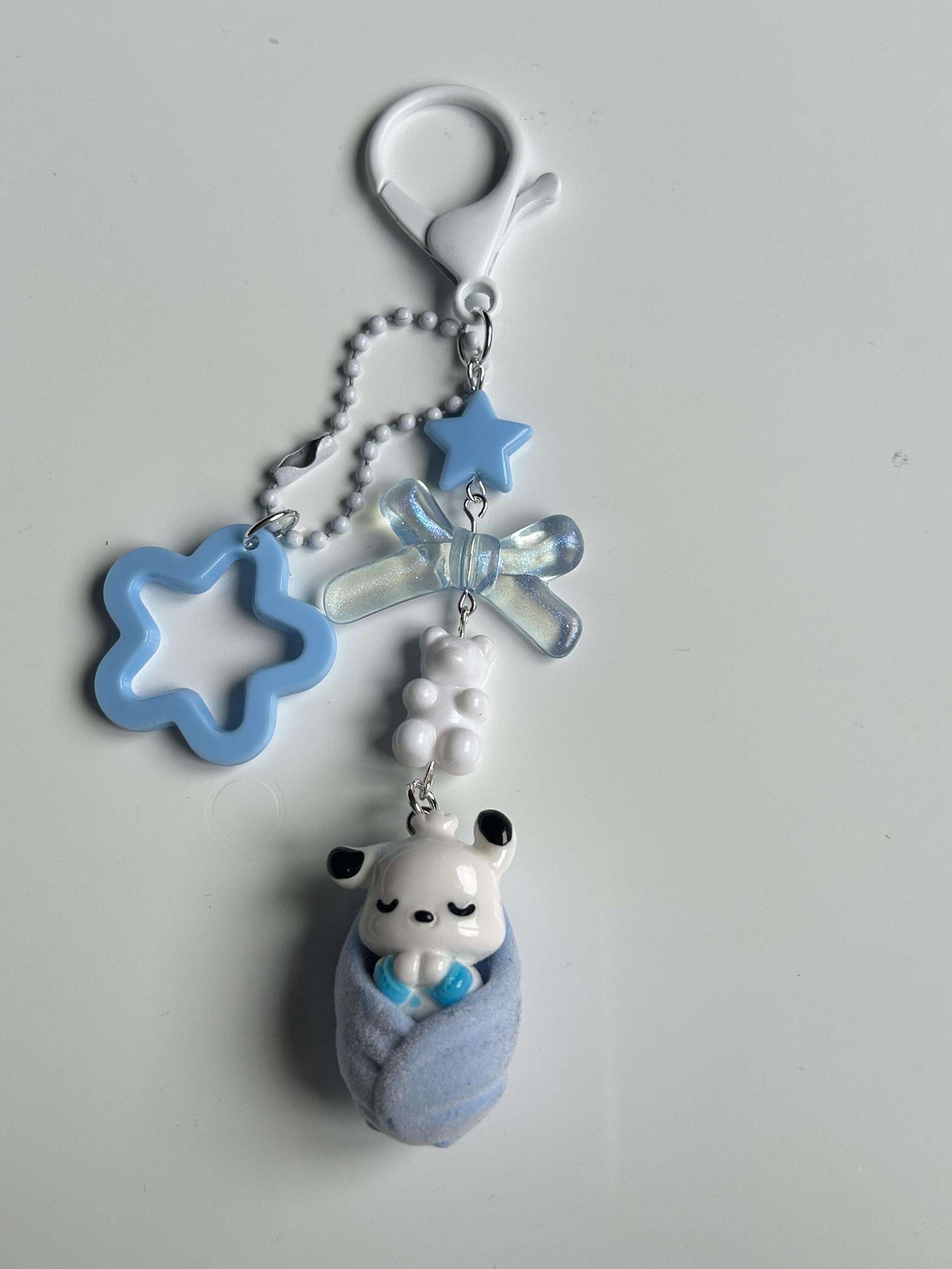 Super Cute Handmade Kawaii Sanrio Baby Themed Keychains White Bear