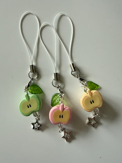 Handmade Cute Cottagecore Apple Phone Charms