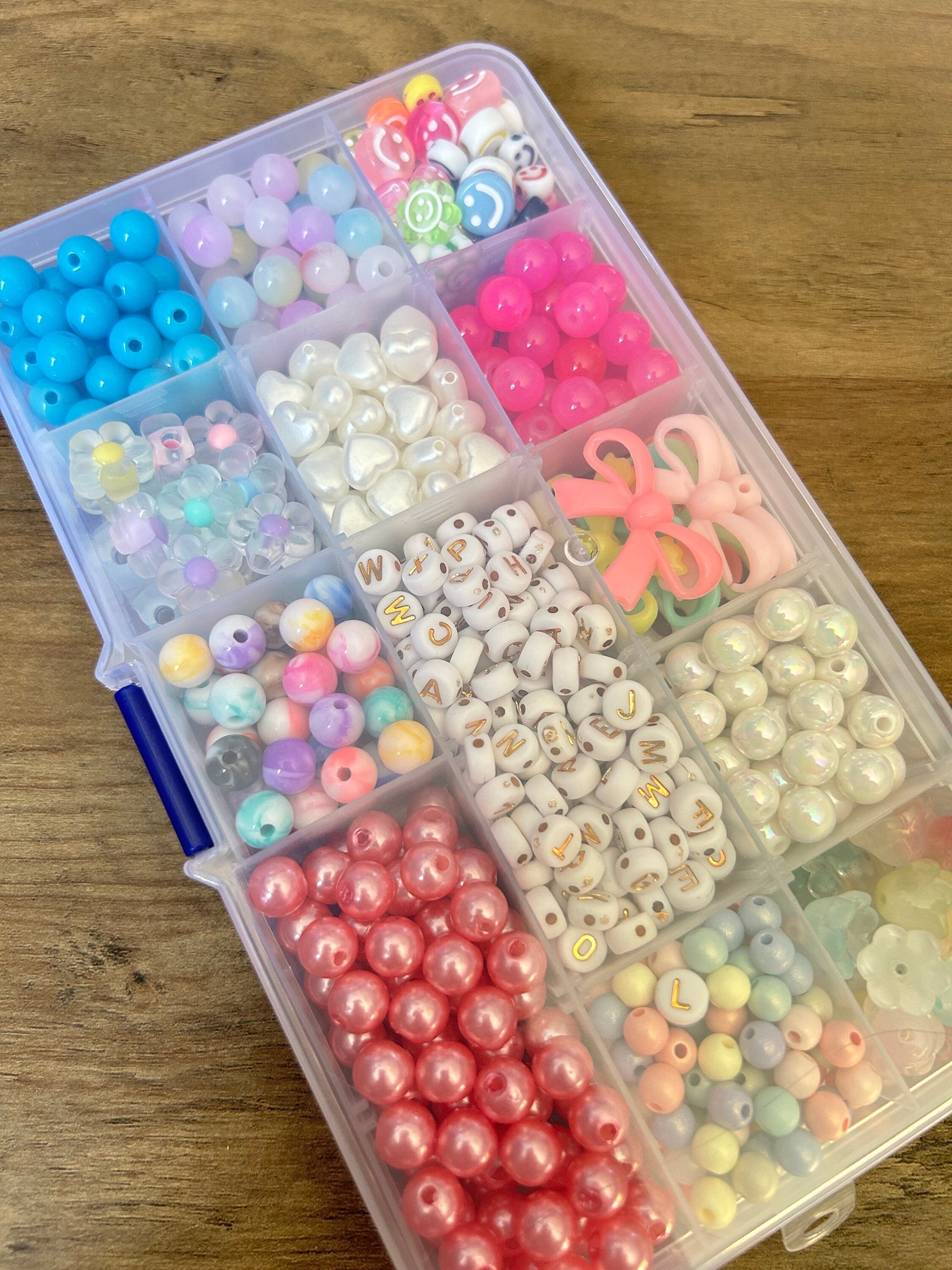 A Box of Cuteness Handmade Kawaii Bead Kits Letters